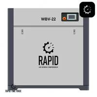  Винтовые компрессоры марки Rapid с инвертором модель WBV22 - 