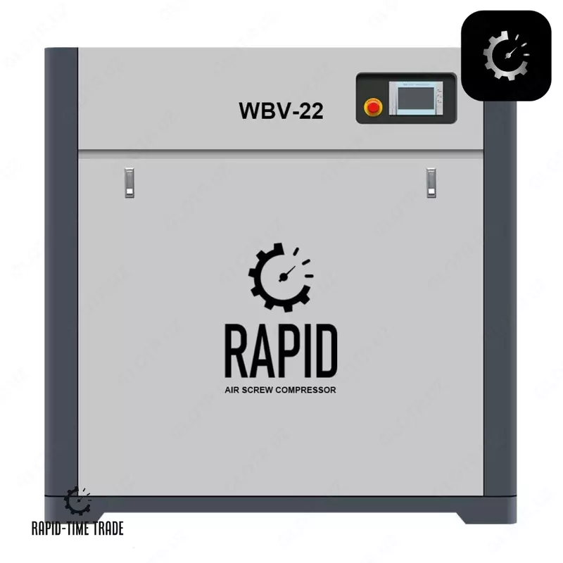  Винтовые компрессоры марки Rapid с инвертором модель WBV22 - 