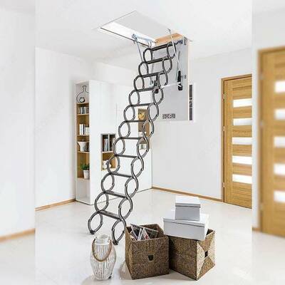 Железная и деревянная чердачная лестница Fakro OptiStep