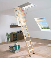 Yog‘och mansard zinapoyasi — mansard uchun zinapoya.