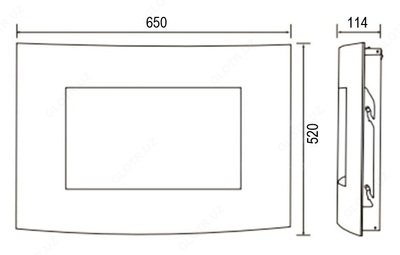 3 931 085.4 сум / шт. Электрокамин Electrolux.