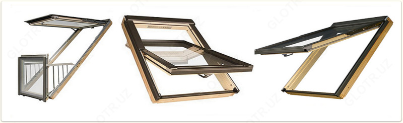 Profi окна FTP VU3 78х140 от FAKRO в Ташкенте