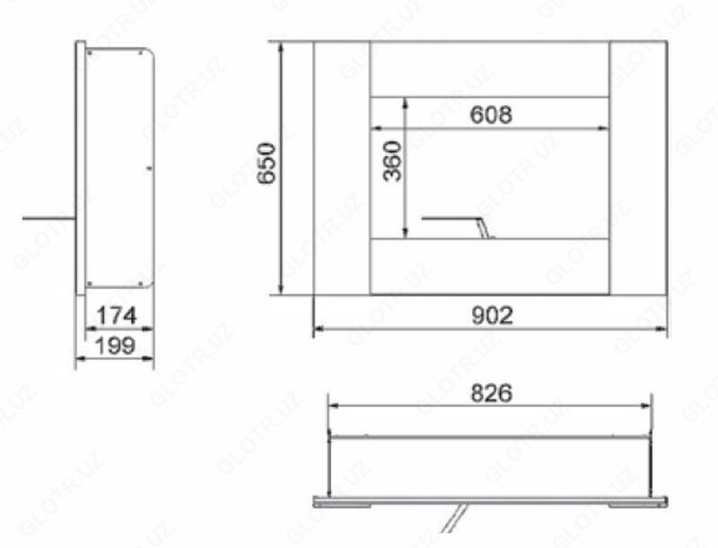 8 582 273.7 сум Биокамин Bravo 2 на био топливе в Ташкенте с доставкой. Узбекистан