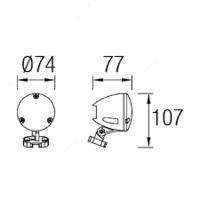 Настенный уличный светильник Leds-C4 Esparta 05-9798-05-CL - 598 161.5 сум
