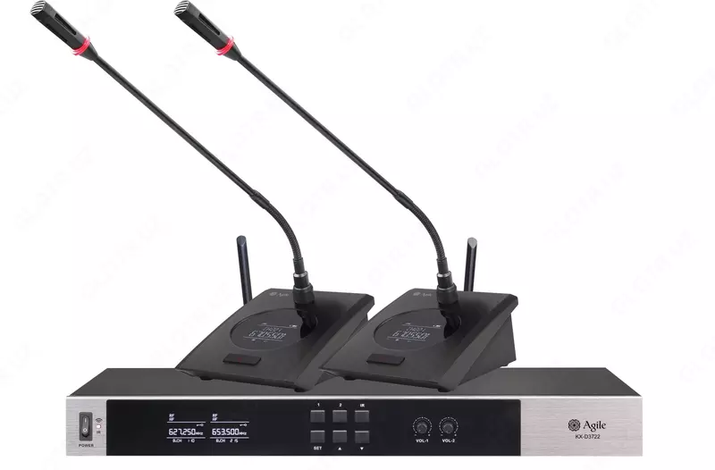 Конференц-система беспроводная 2-канальная Agile KX-D3722