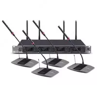 Конференц-система беспроводная 4-канальная Agile KX-D814