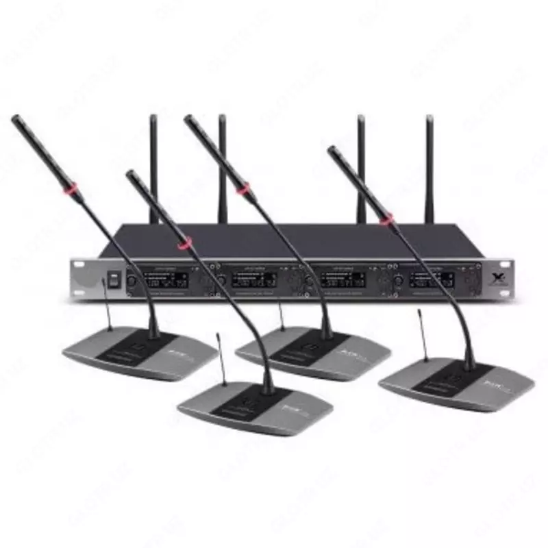 Конференц-система беспроводная 4-канальная Agile KX-D814