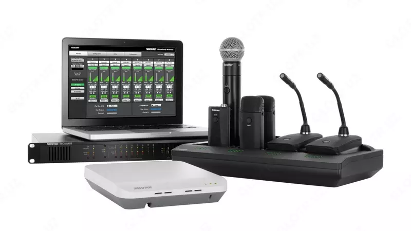 33 442 500 сум Сетевая зарядная станция для 8 аккумуляторов Shure MXWNCS8-E