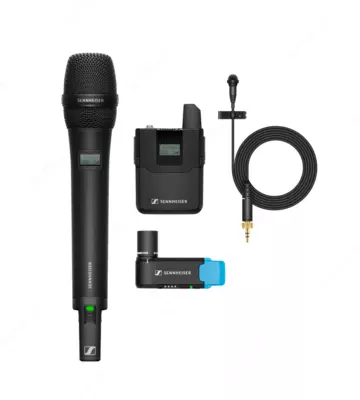  Sennheiser Цифровая беспроводная радиосистема с ручным микрофоном AVX ME2/835 SET-3 - 