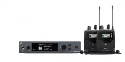 Sennheiser Беспроводная двухпользовательская система персонального ушного мониторинга ew IEM G4-Twin-A1