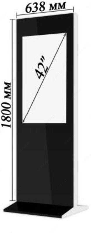 17 000 000 so'm Сенсорная вертикальная инфостойка 42"