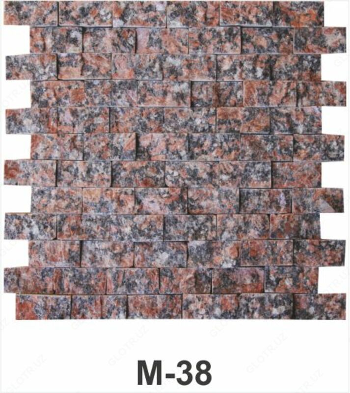мозаика из гранита капустянский