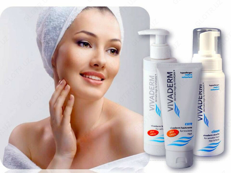 Пенка для душа Viva Derm  Vivasan, Швейцария
