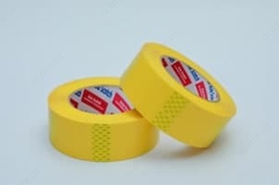 Клейкая лента цветная жёлтый 4