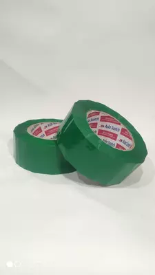 Клейкая лента цветная зелёный 4