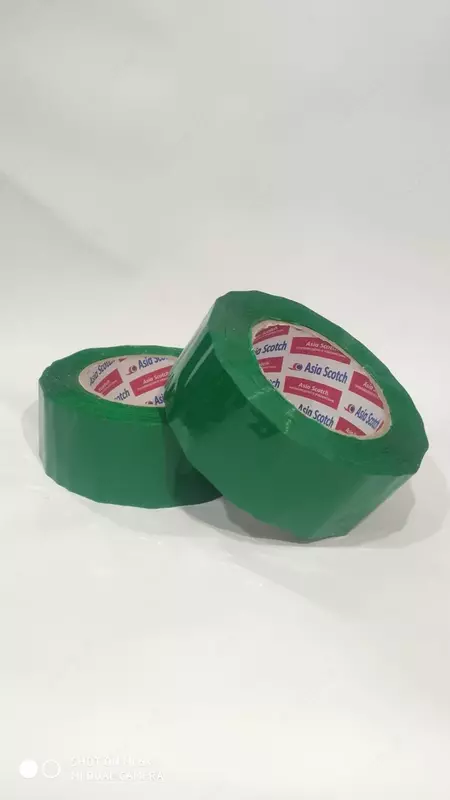 Клейкая лента цветная синий 4