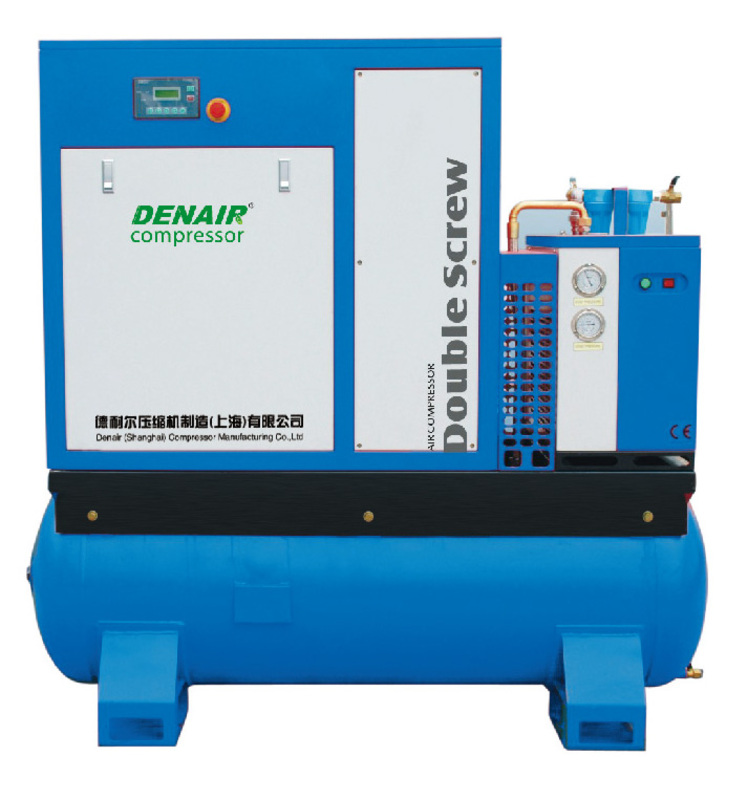 Принцип работы винтового компрессора