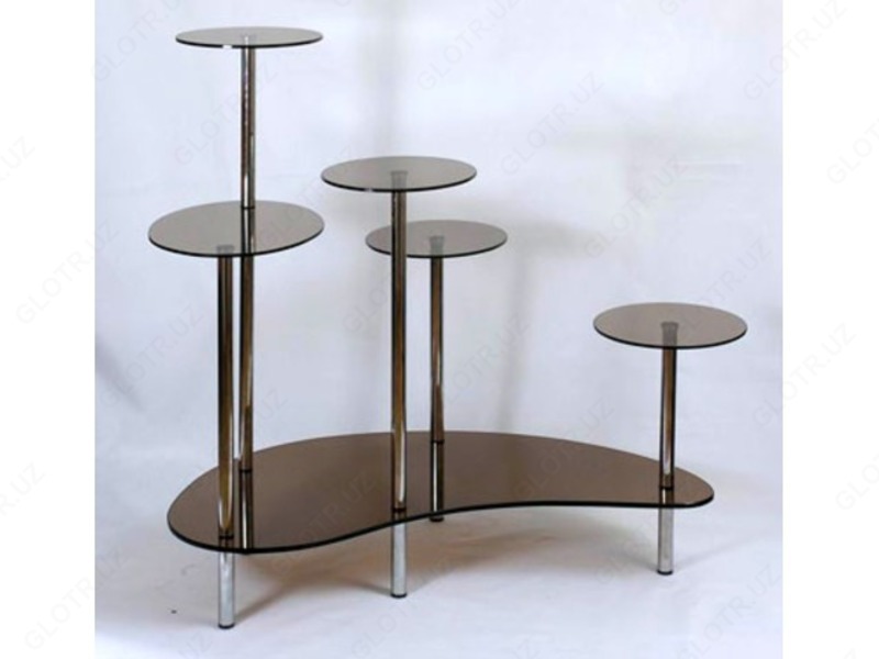 стойки для цветов из стекла