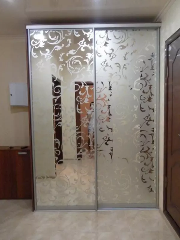 нанесение матовых рисунков на стекло