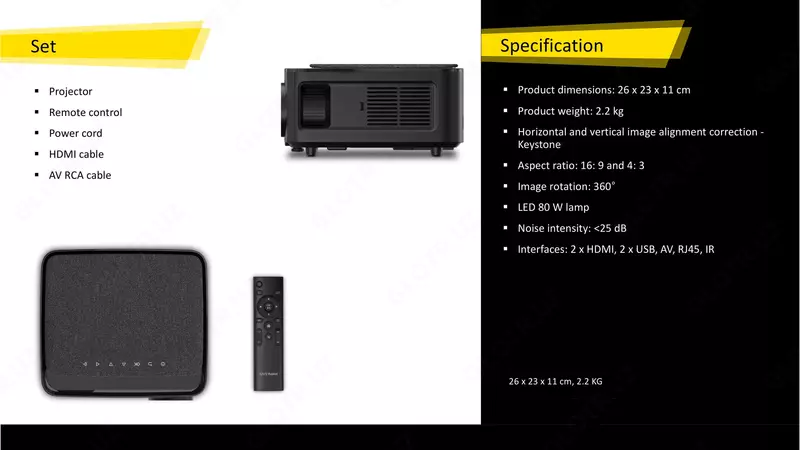 Смарт-проектор OV-MP 5.1 - 5 500 000 сум