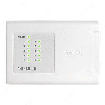 Сигнал-10 Прибор приемно-контрольный (Снято с производства. Замена - на Сигнал-10 2RS485) - 746 000 сум / шт.