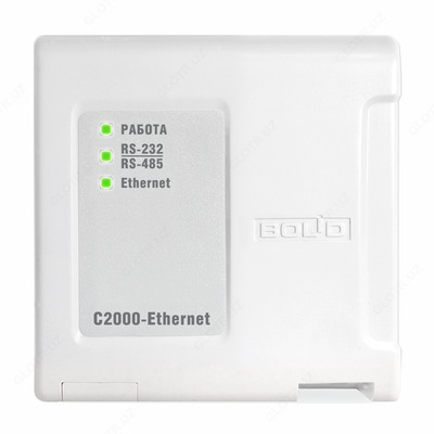 С2000-Ethernet -Преобразователь интерфейсов RS-485/RS-232 в Ethernet