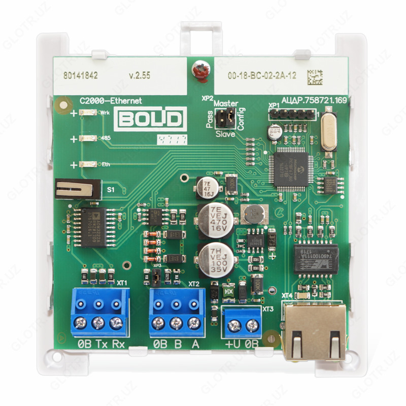С2000-Ethernet -Преобразователь интерфейсов RS-485/RS-232 в Ethernet Оптом и розница