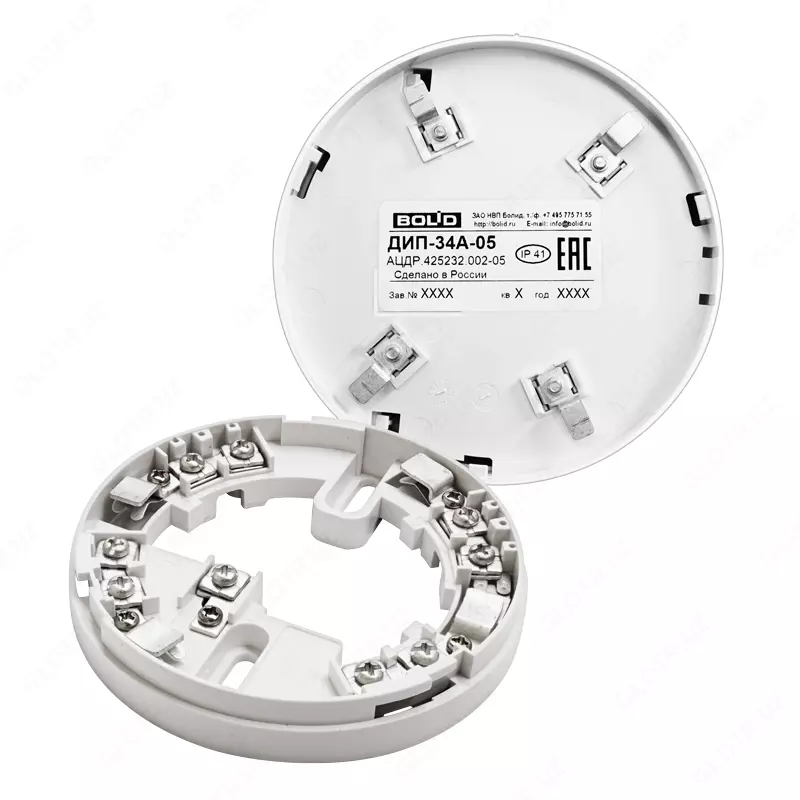 ДИП-34А-05 -Извещатель пожарный дымовой оптико-электронный адресно-аналоговый - VDT-systems