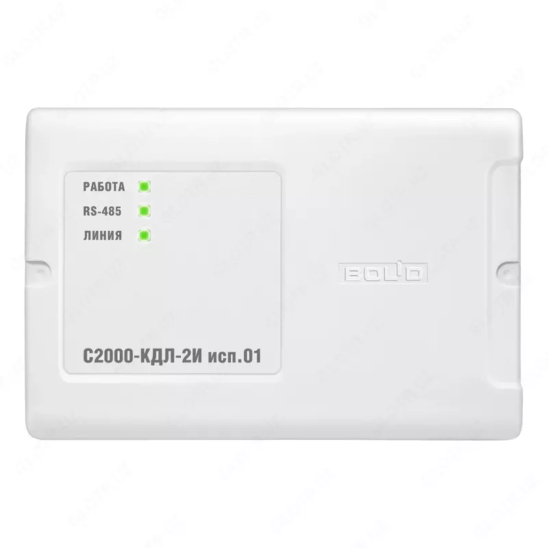 С2000-КДЛ-2И ИСП.01- КОНТРОЛЛЕР ДВУХПРОВОДНОЙ ЛИНИИ СВЯЗИ С ГАЛЬВАНИЧЕСКОЙ ИЗОЛЯЦИЕЙ
