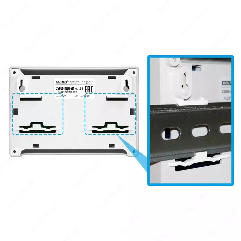 С2000-КДЛ-2И ИСП.01- КОНТРОЛЛЕР ДВУХПРОВОДНОЙ ЛИНИИ СВЯЗИ С ГАЛЬВАНИЧЕСКОЙ ИЗОЛЯЦИЕЙ VDT-systems