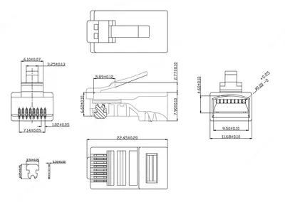 под витую пару UTP Ethernet