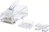 Разъем RJ45 8P8C Cat6A со вставным сердечником