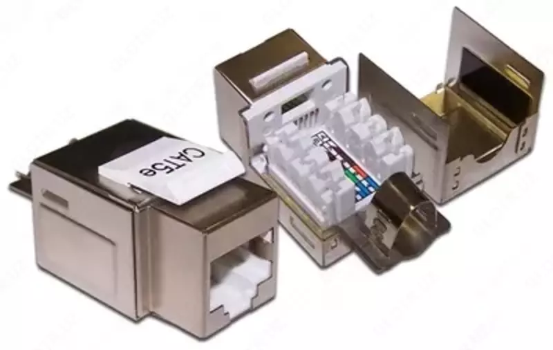 Keystone разъем FTP Cat5e - от {0} сум