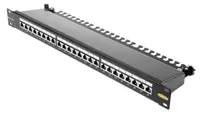 Коммутационная панель Cat6 UTP 24 порта 1U 19" - от {0} сум