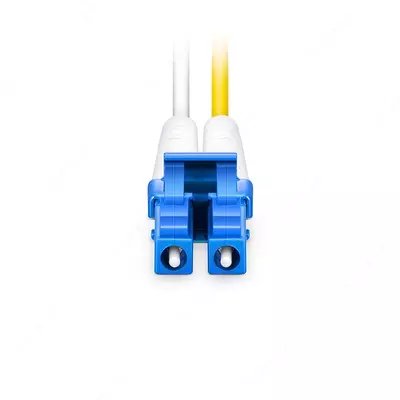 Optik tolali yamoq kabeli LC / UPC-LC / UPC SM er-xotin OD 2.0 PVX 3m Ulgurji va chakana