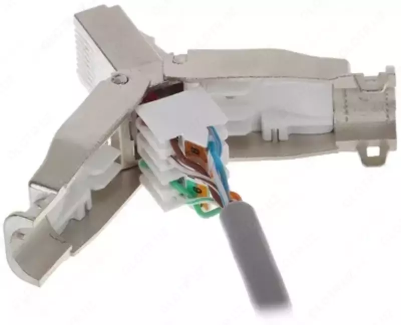 Бесконтактный разъем RJ45 8P8C FTP Cat5e - от {0} сум