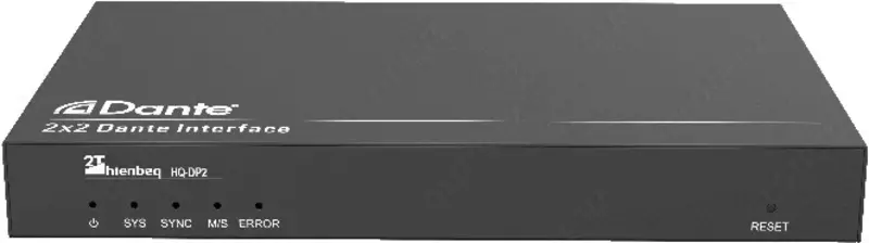 Hienbeq HQ‑DP2 — компактный аудиопроцессор с поддержкой Dante - от {0} сум