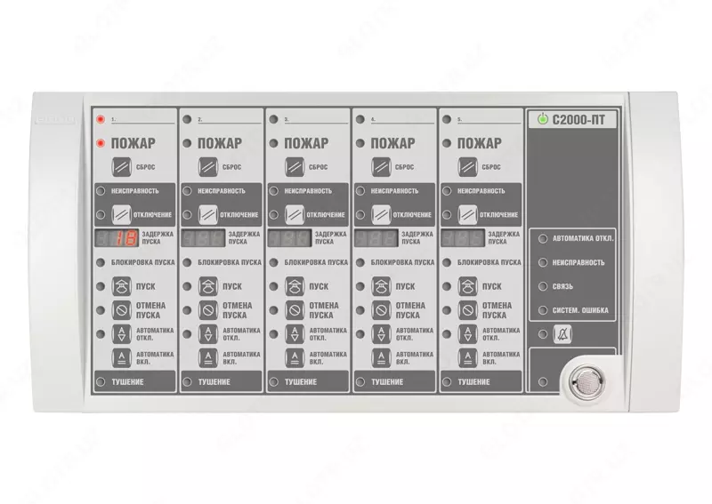 С2000-ПТ 2RS485 - Блок индикации системы пожаротушения