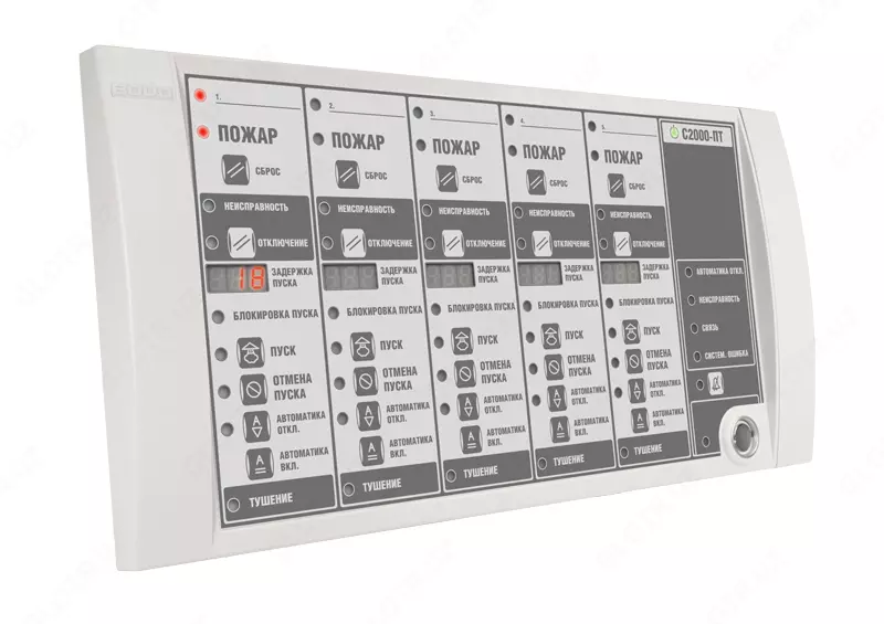 от {0} сум С2000-ПТ 2RS485 - Блок индикации системы пожаротушения