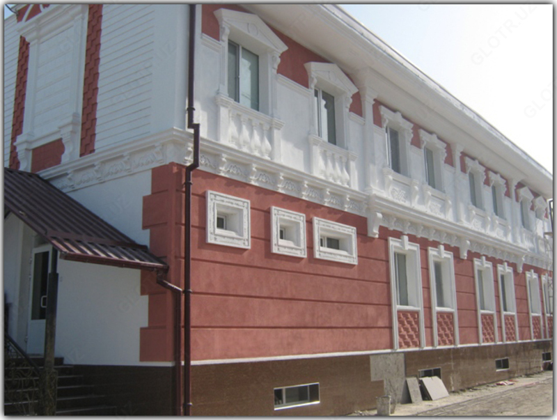 18-19 kg/m3 zichlikdagi Teplofasad qoplamali