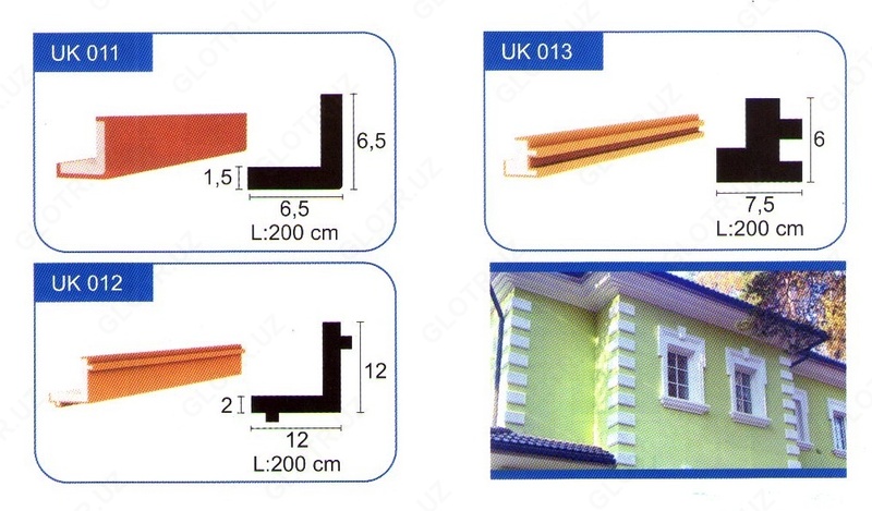 18-19 kg/m3 zichlikdagi Teplofasad qoplamasiz - Mineral jun