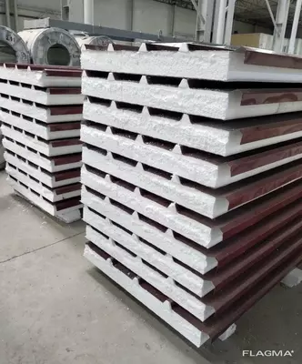 Cэндвич-панели Cтеновые и Кровельные с утеплителем из пенополистирола . Только в розницу