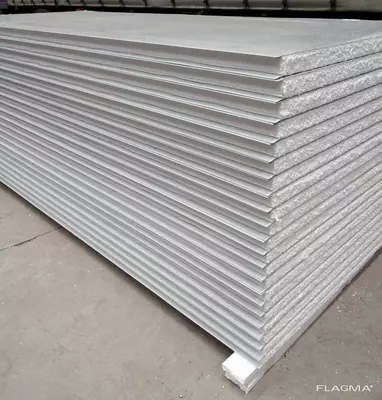 Cэндвич-панели Cтеновые и Кровельные с утеплителем из пенополистирола . СП ООО "PANELPLAST"