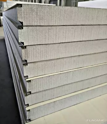 Cэндвич-панели Cтеновые и Кровельные с утеплителем из пенополистирола .