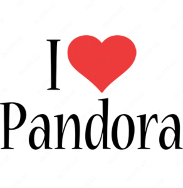  Браслет PANDORA с синими камнями - 