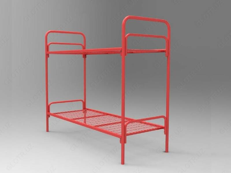 Кровать металлическая 2 х ярусная