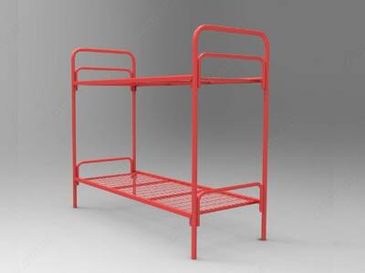 Кровать металлическая 2 х ярусная