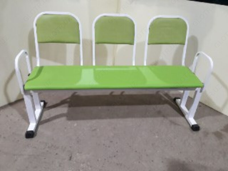 Стул 3 x местный c подлокотниками