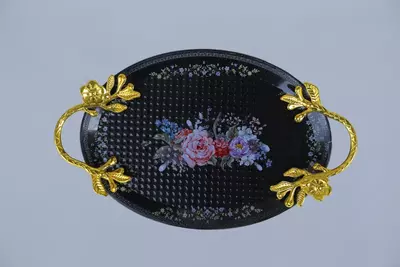 gul naqshli qora (kod - 0