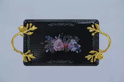 gul naqshli qora (kod - 0